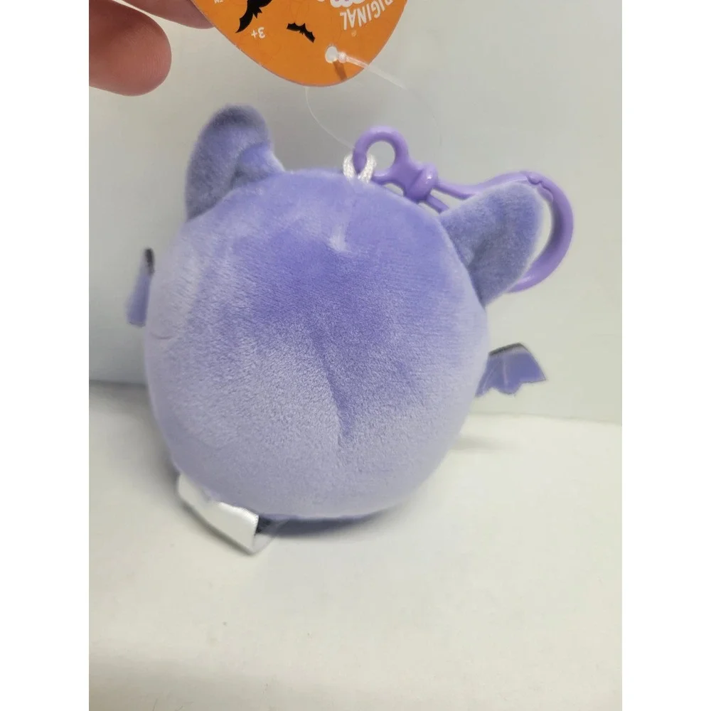 Squishmallows‎ Joldy the Bat Purple Halloween Plush Clip On 3.5 Inch NWT